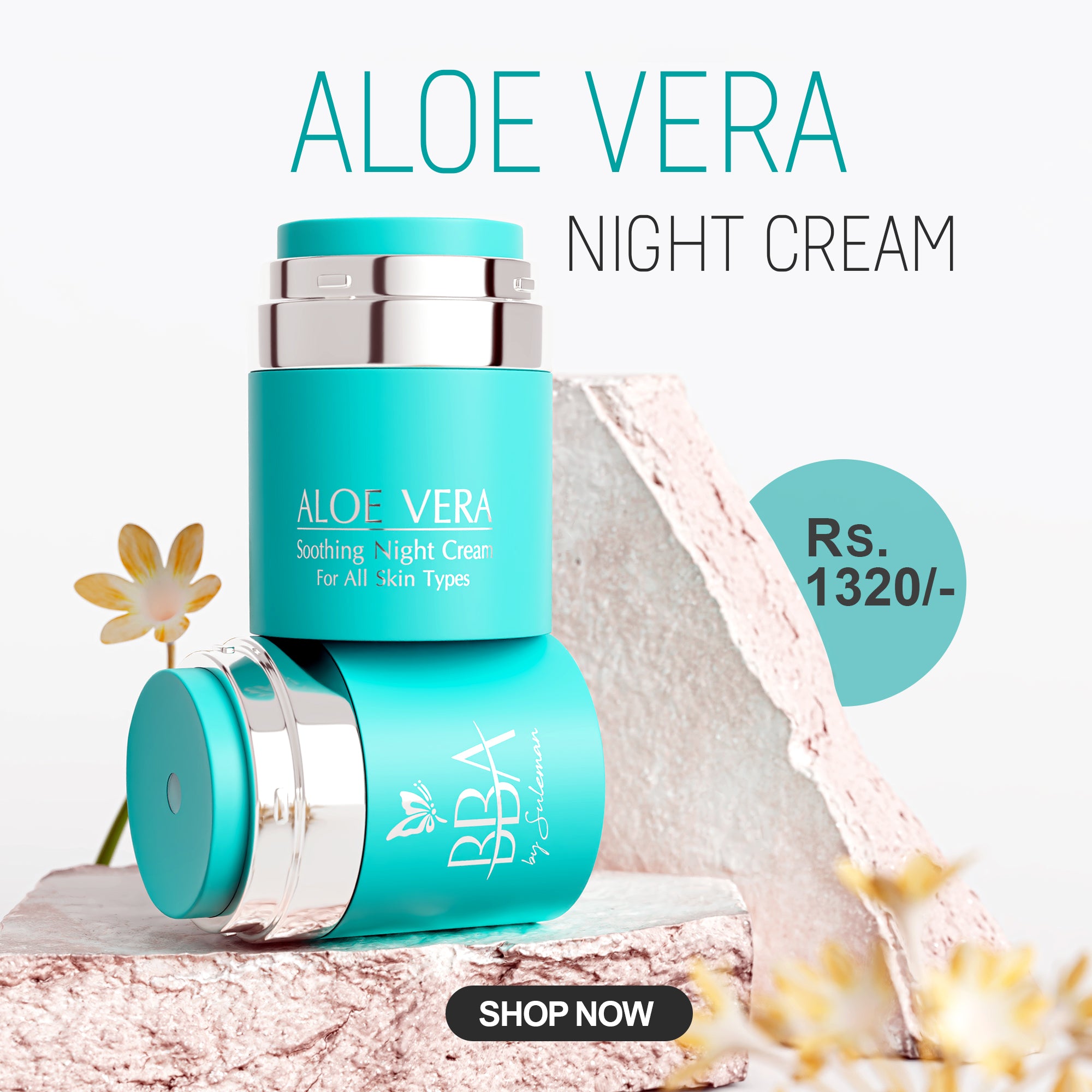 ALOE VERA - SOOTHING NIGHT CREAM (for all skin type)