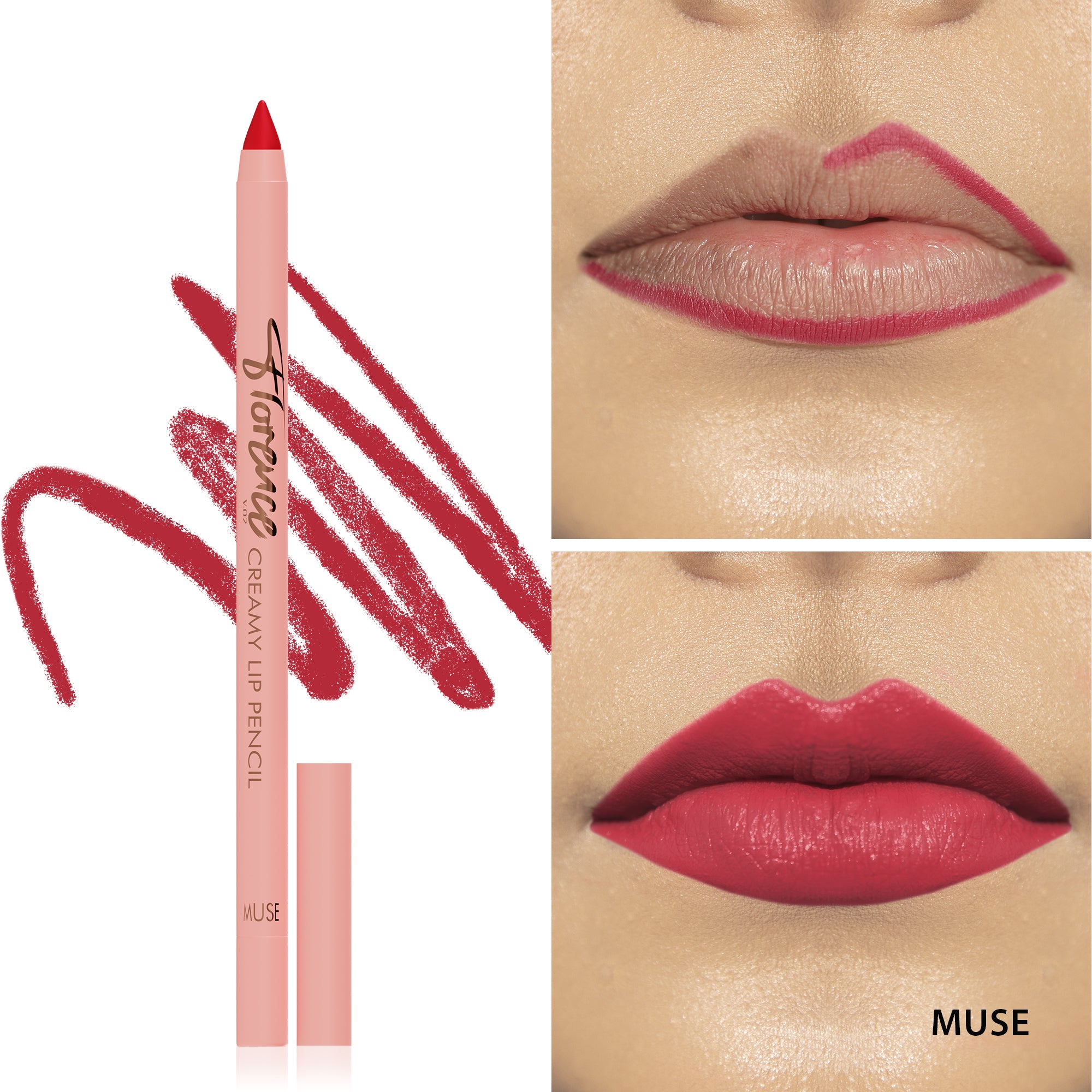 Florence V.02 Creamy Lip Pencil (Muse)
