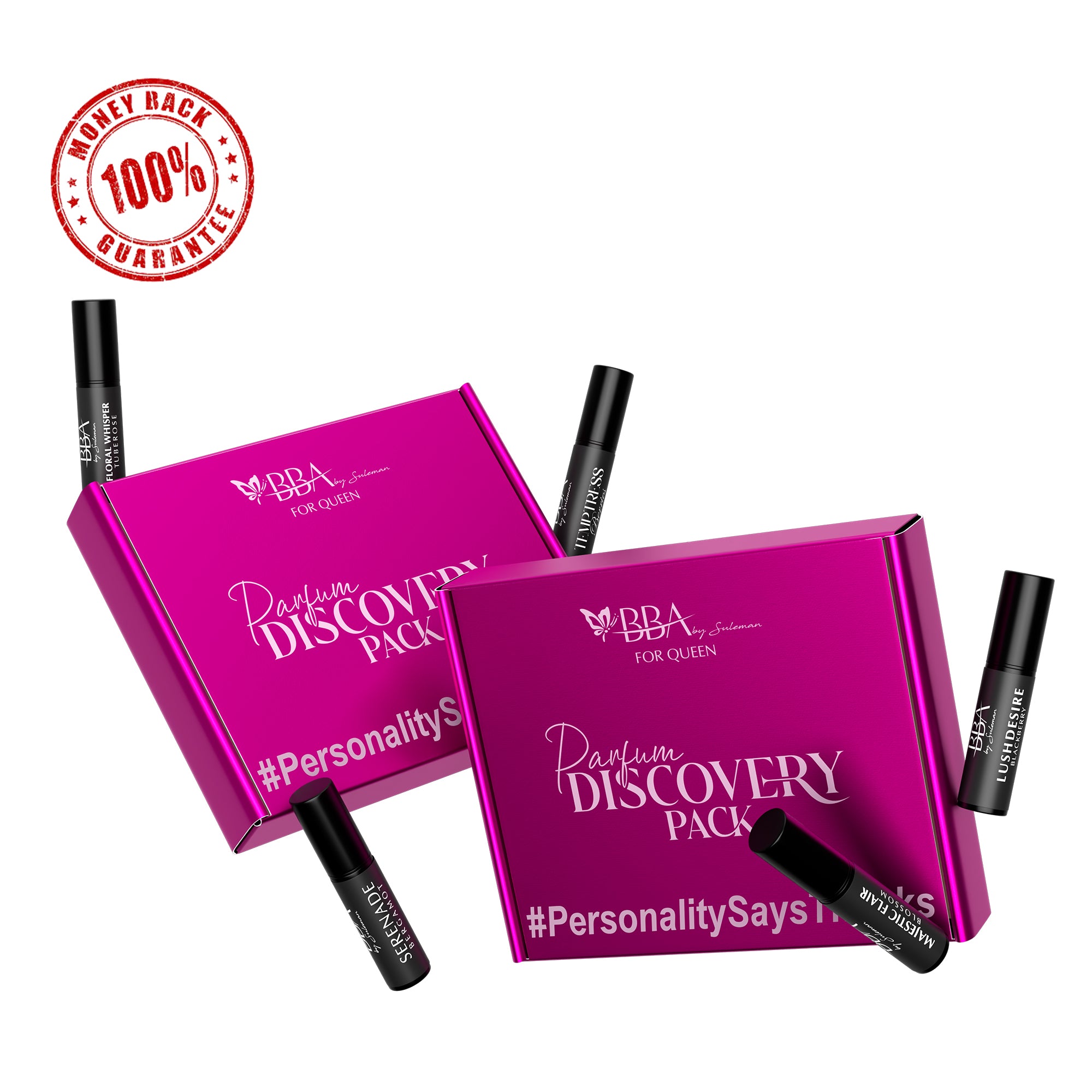 Discovery Pack For Women - 2ml X 5 Perfumes I EDP 35% Concentration