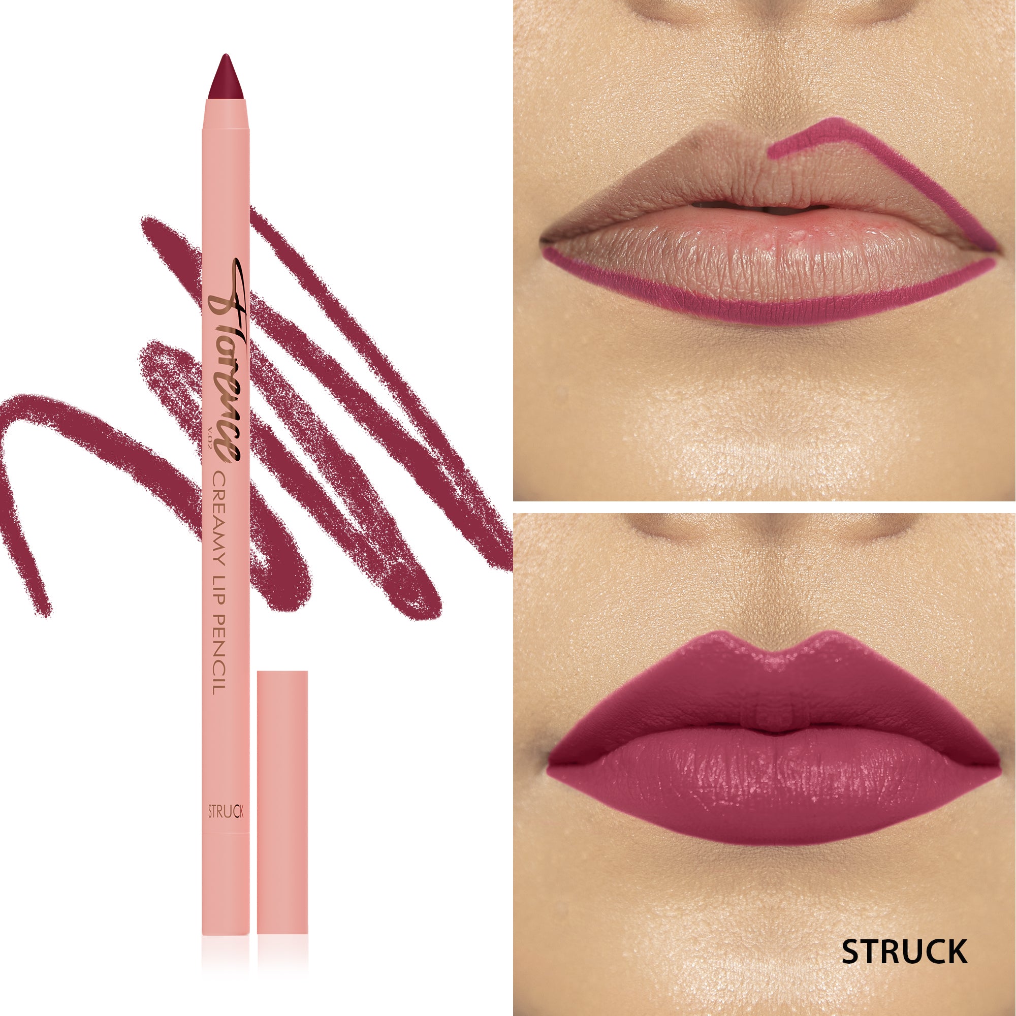 Florence V.02 Creamy Lip Pencil (Struck)