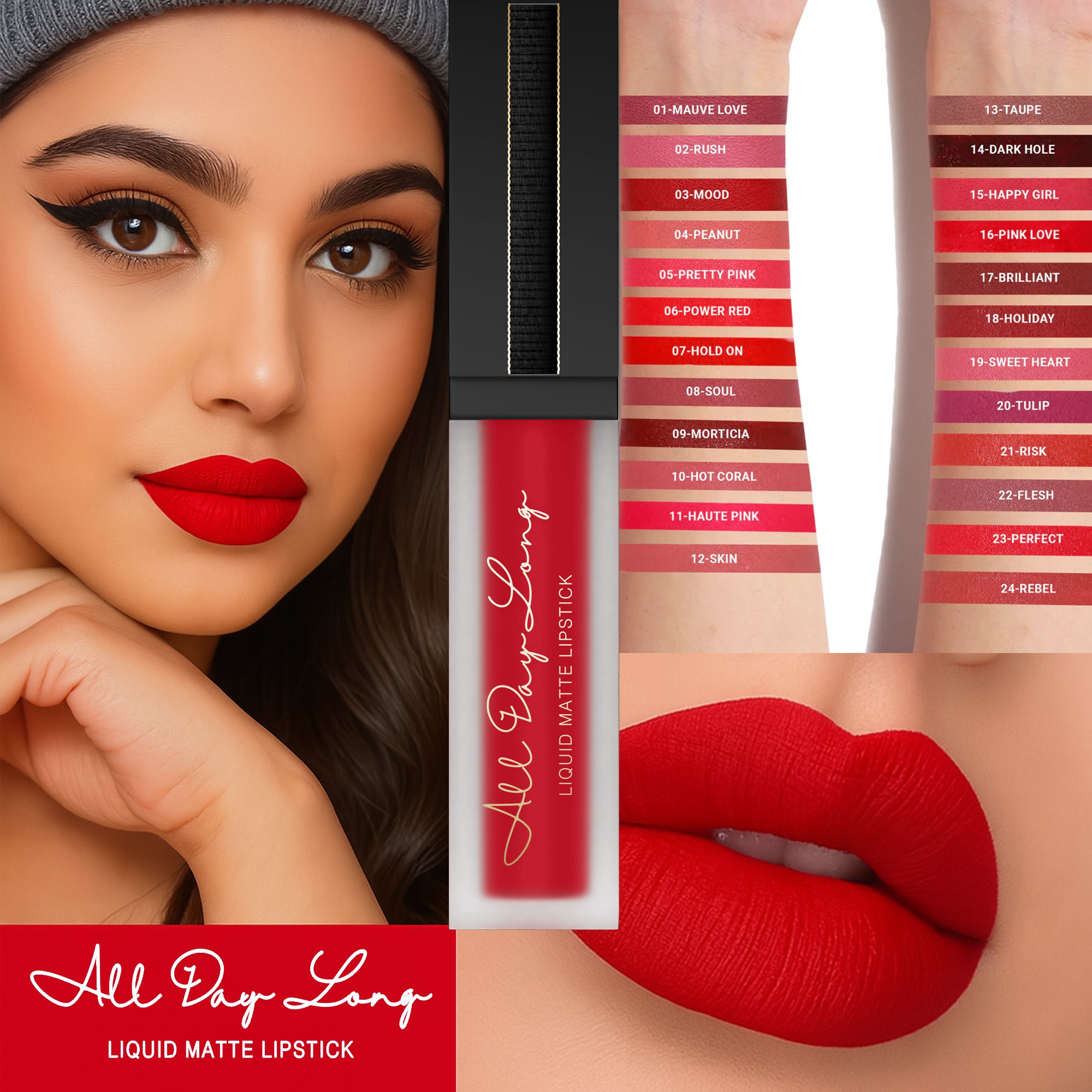 All Day Long (Liquid matte lipstick)