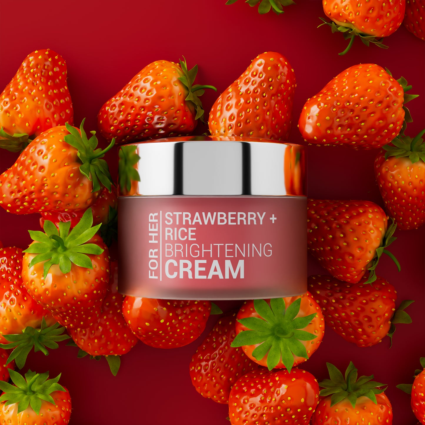 Strawberry + Rice Brightening Cream