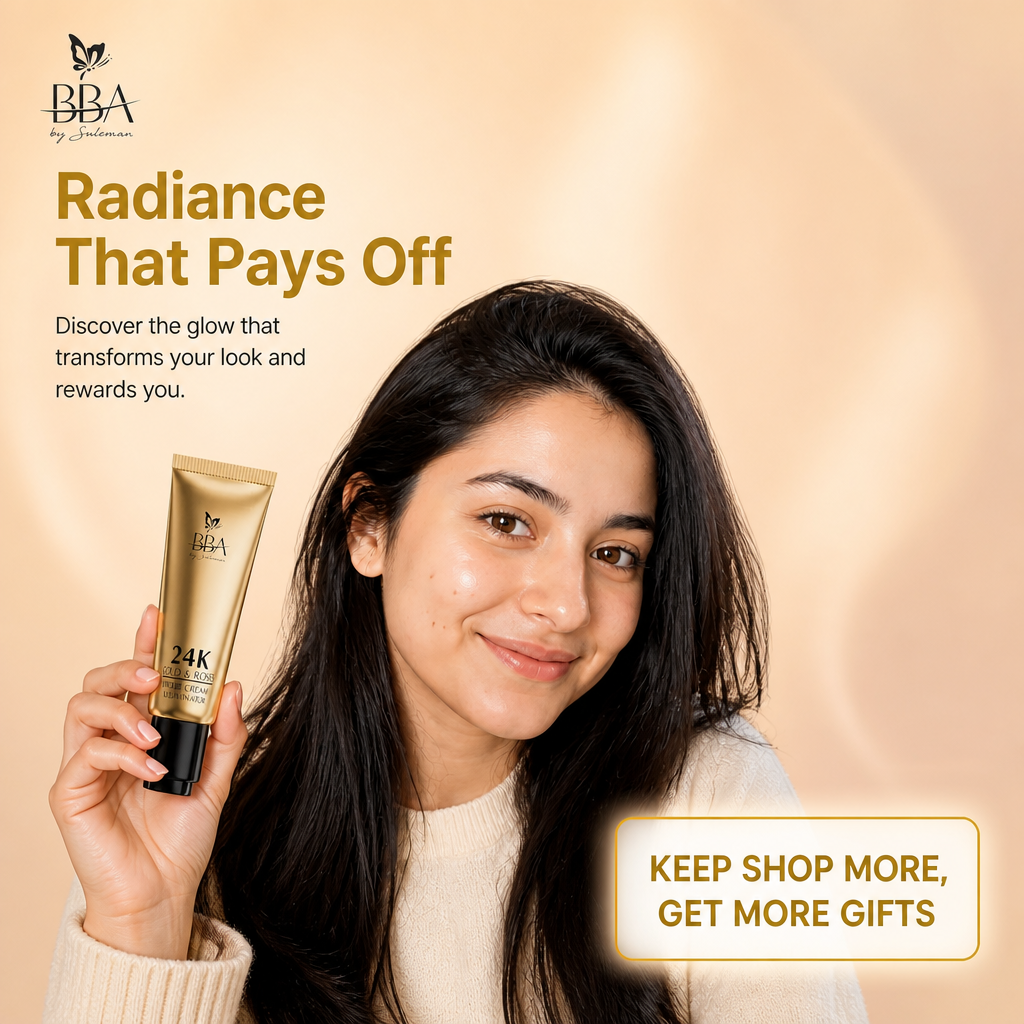 24K Gold & Roses Strobe Cream / illuminator