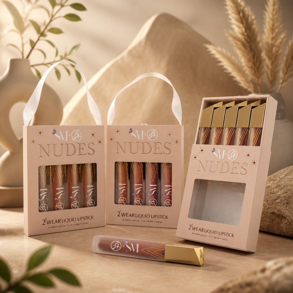 SM X SH Nudes 2x Wear Liquid Lipstick (Pack of 5)