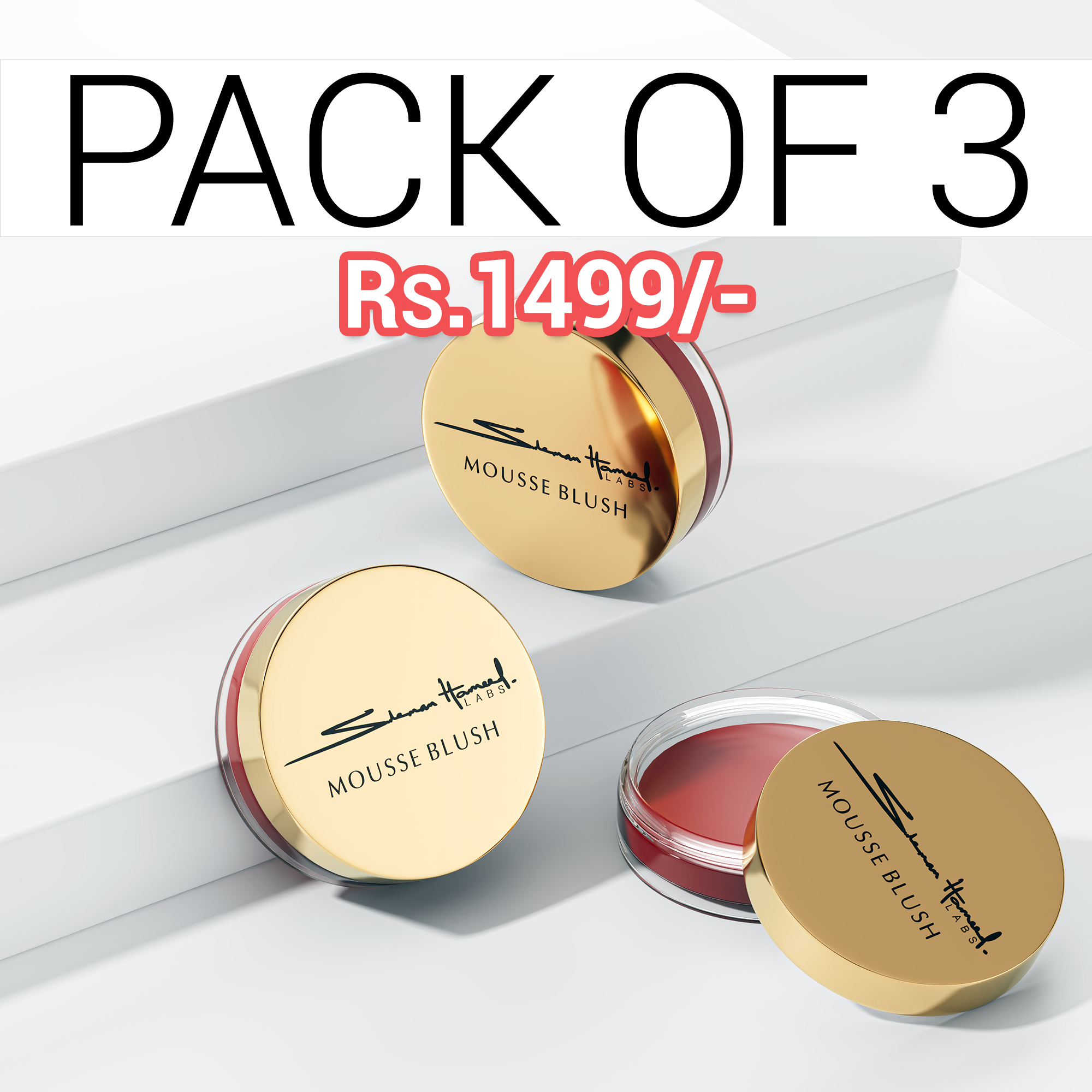 BUY 3 MOUSSE BLUSH IN 1499 PKR