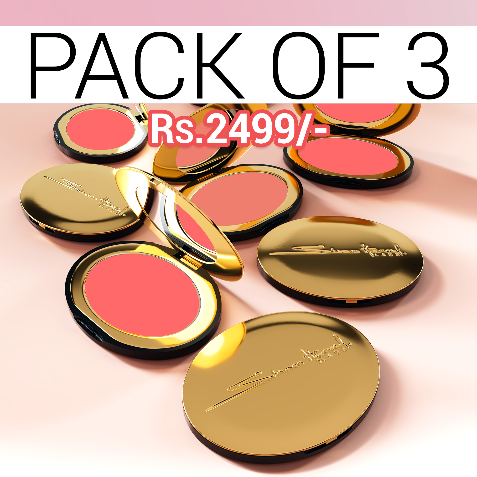 BUY 3 POWDER BLUSH IN 2499 PKR