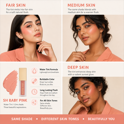 SH WATER TINT LIP & CHEEK