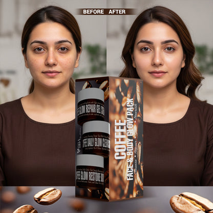 Coffee Face & Body Glow Pack