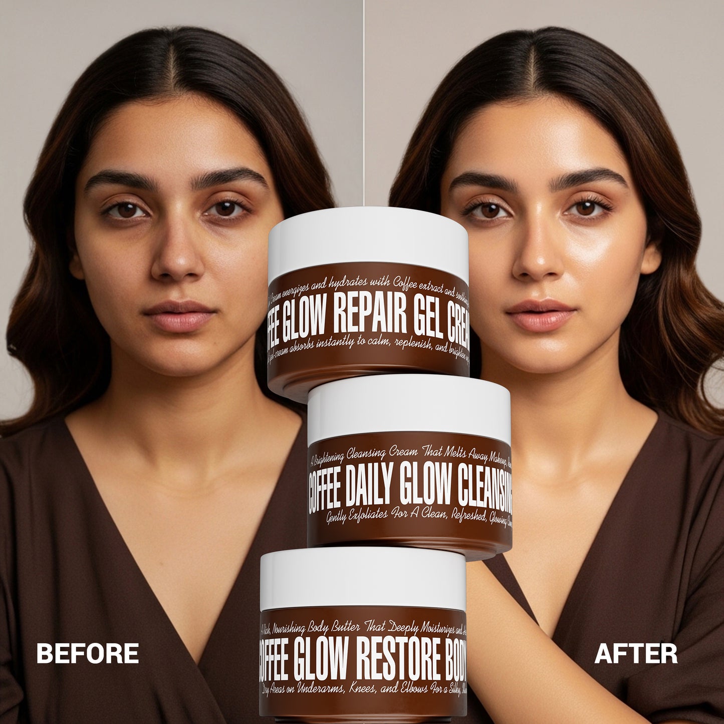 Coffee Face & Body Glow Pack