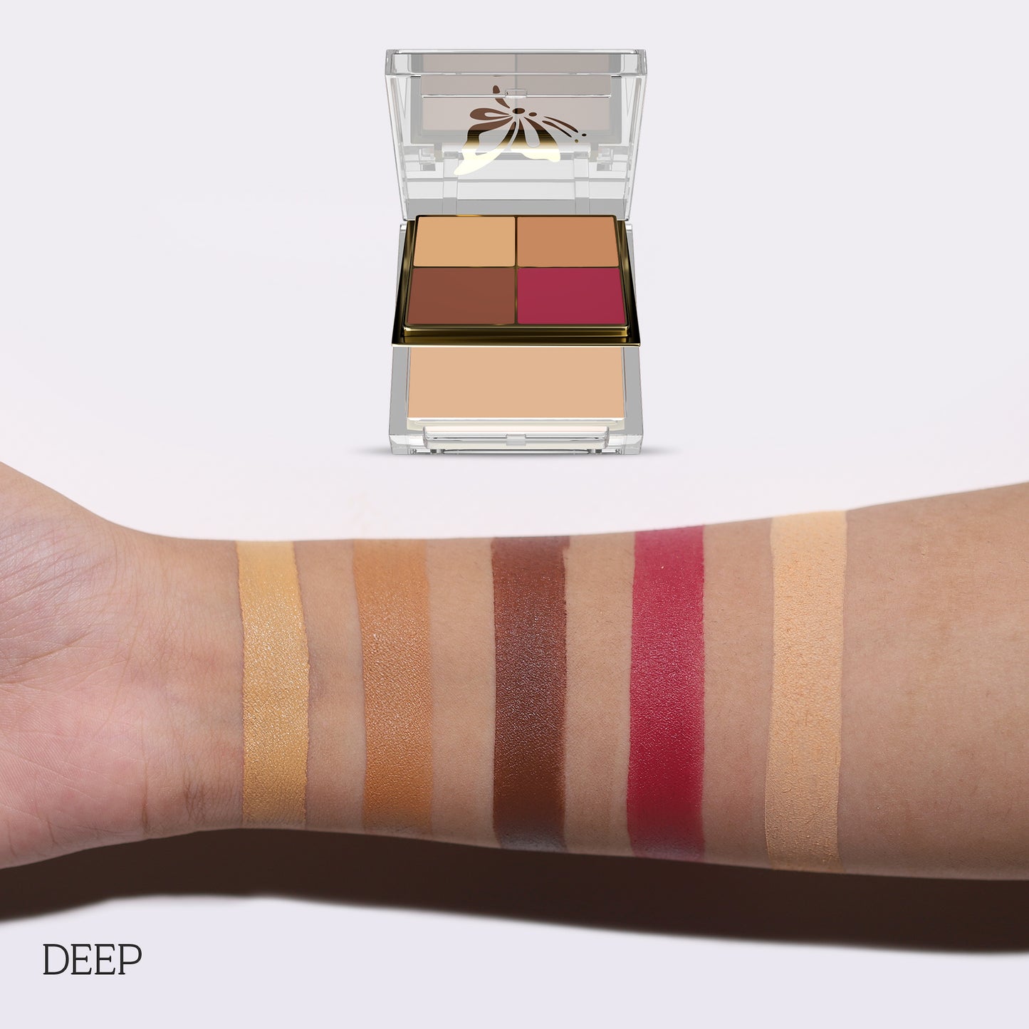 Iconic Face Quad Palette (Cream & Powder)