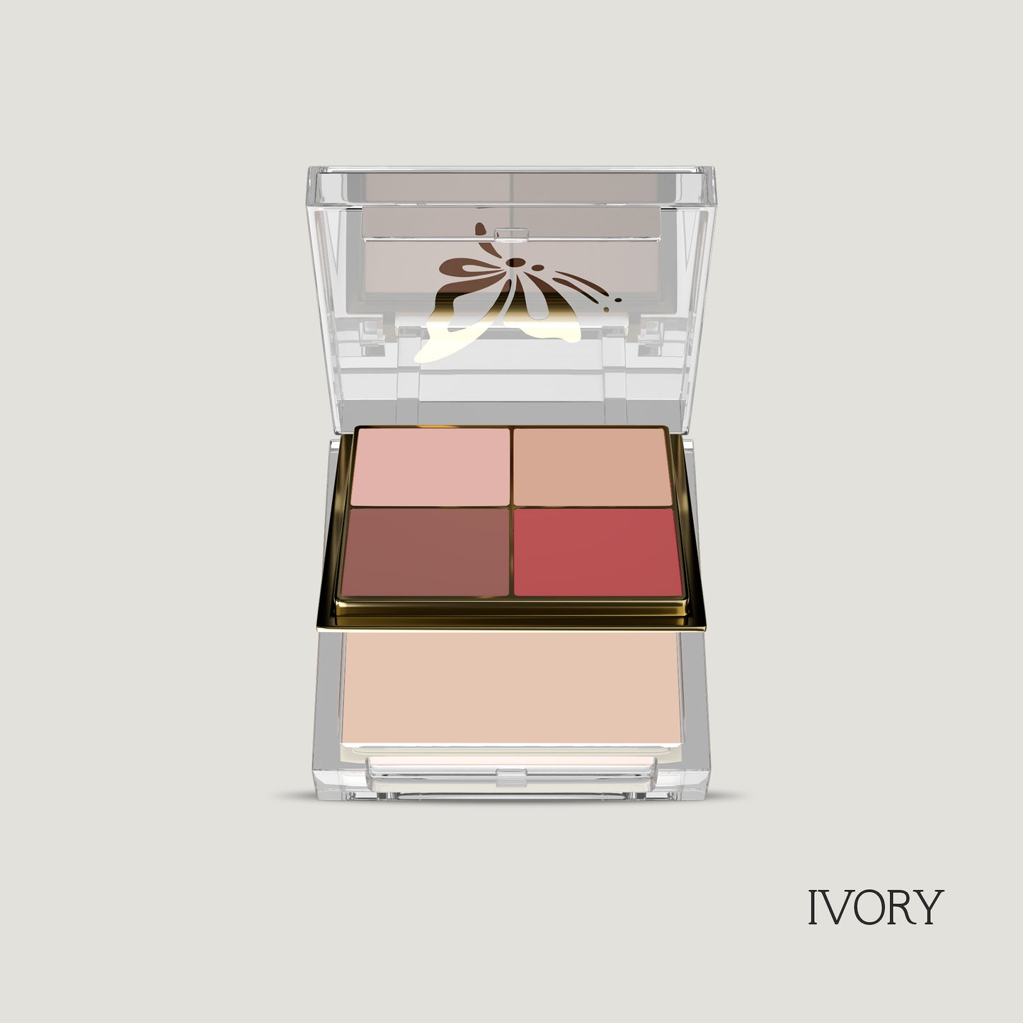 Iconic Face Quad Palette (Cream & Powder)