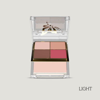 Iconic Face Quad Palette (Cream & Powder)