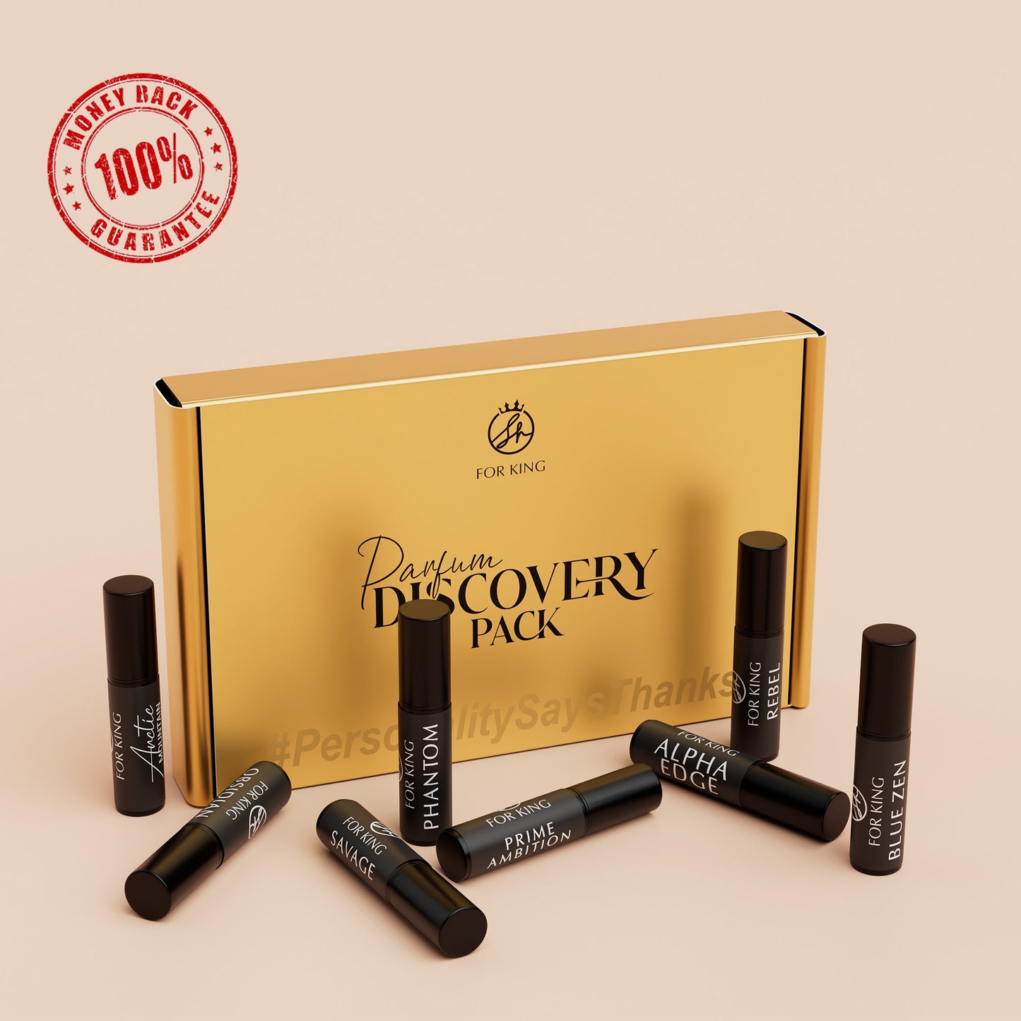 🎁 Discovery Pack For Men - 2ml X 8 Perfumes EDP 35% Concentration (100% off)