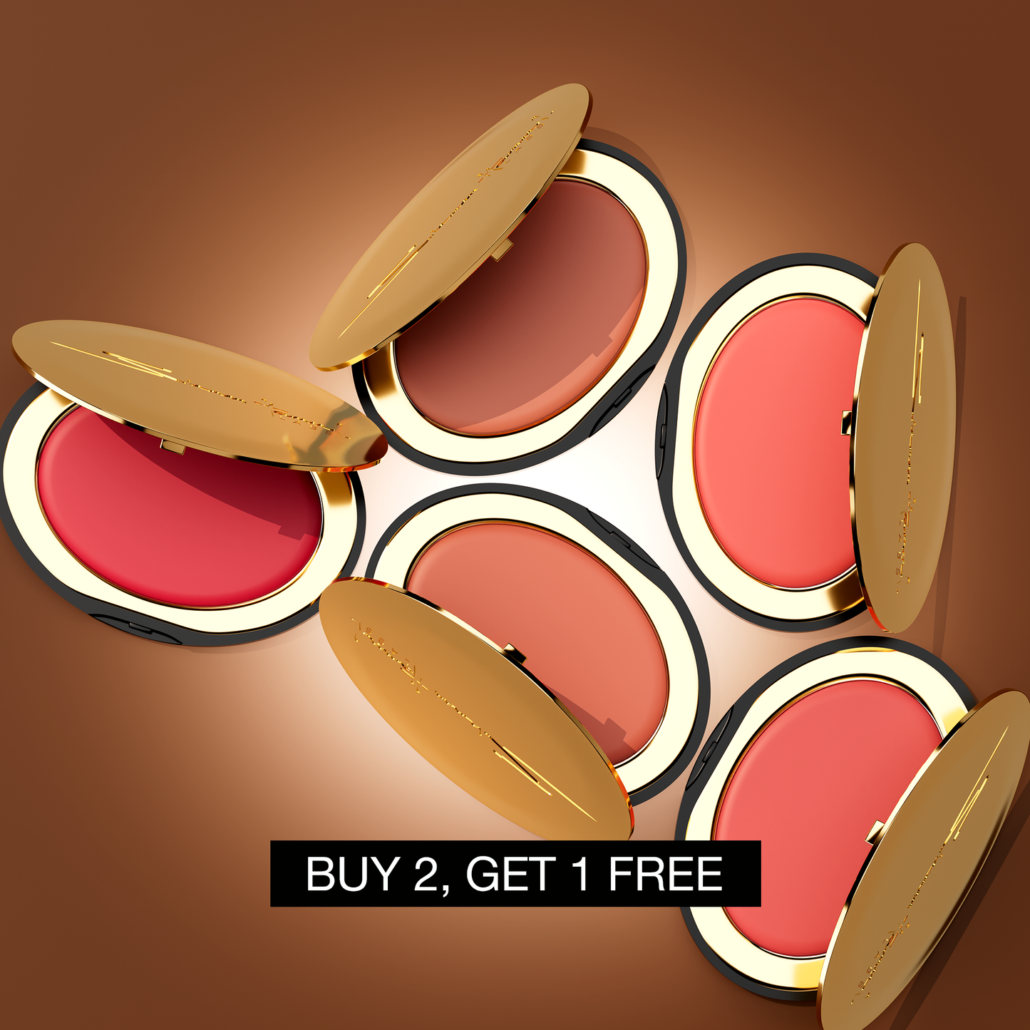 Buy any 2 Powder Blush & Get 1 Free