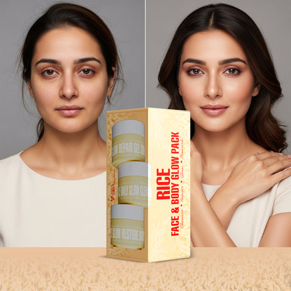 Rice Face & Body Glow Pack