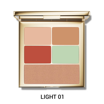 24K Gold & Roses Sculpt Palette