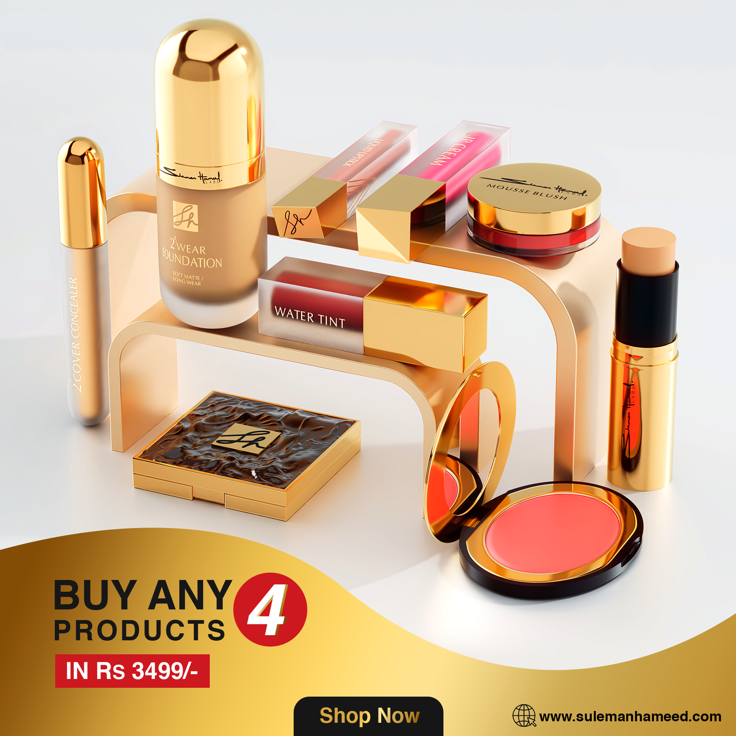 Buy any 4 for Rs.3499