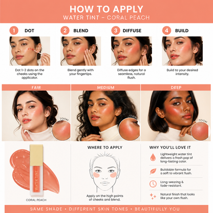 SH WATER TINT LIP & CHEEK