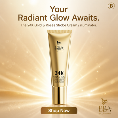 24K Gold & Roses Strobe Cream / illuminator