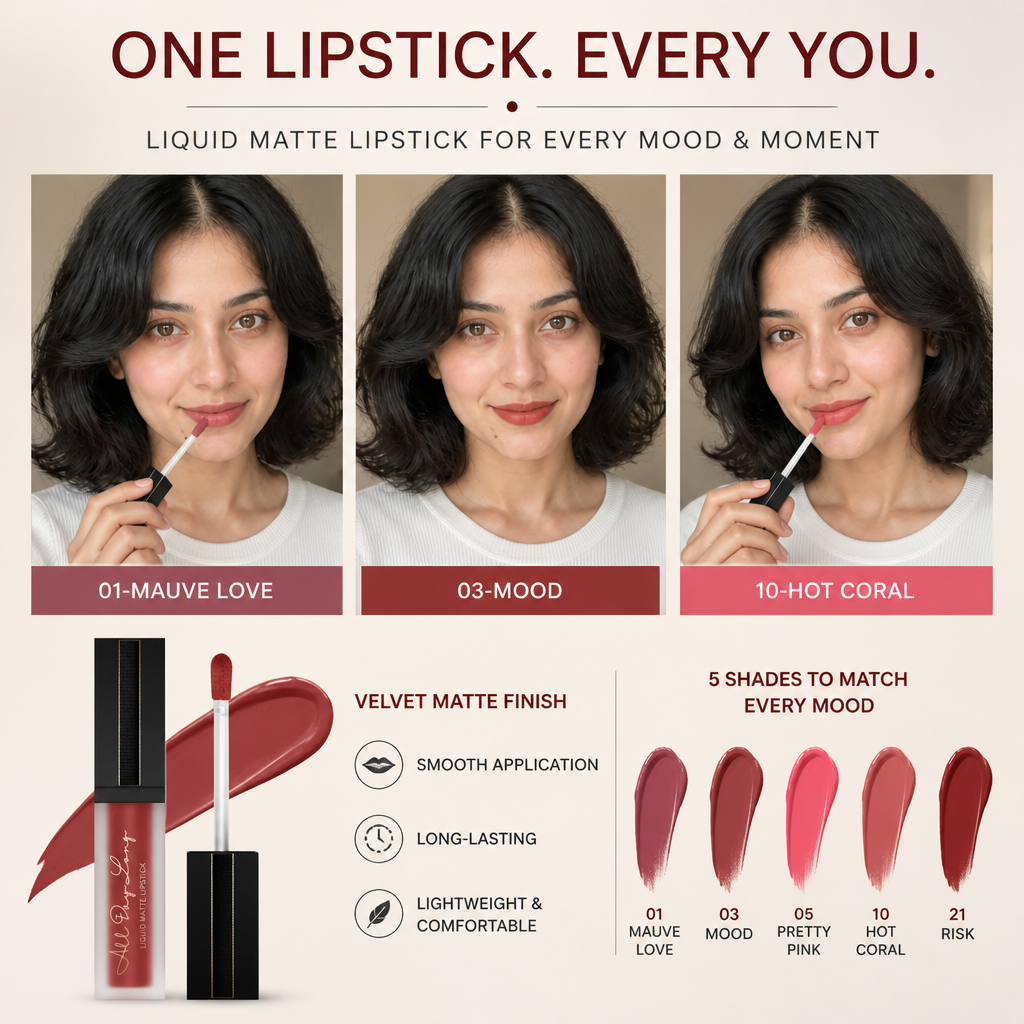 All Day Long (Liquid matte lipstick)