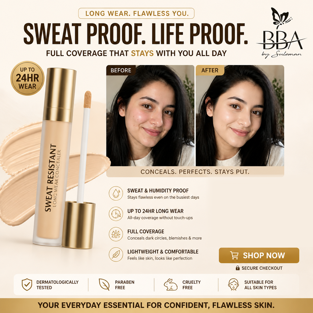Sweat Resistant Long Wear Concealer