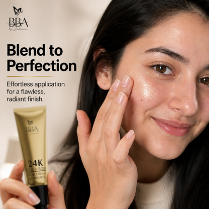 24K Gold & Roses Strobe Cream / illuminator