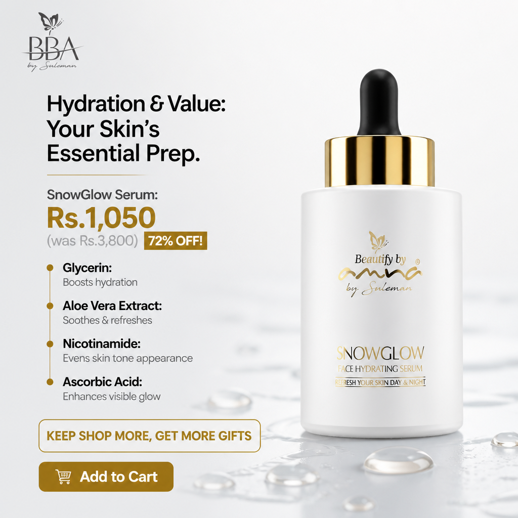 SnowGlow Face Hydrating Serum (30ml)