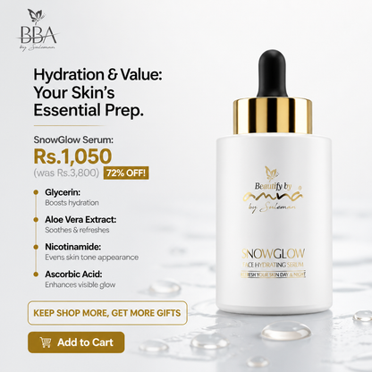 SnowGlow Face Hydrating Serum (30ml)