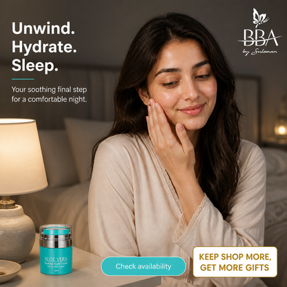ALOE VERA - SOOTHING NIGHT CREAM (for all skin type)