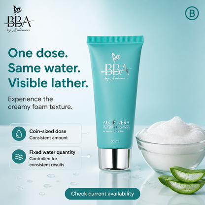 ALOE VERA HYDRATING FACE WASH (FOR NORMAL TO DRY SKIN)
