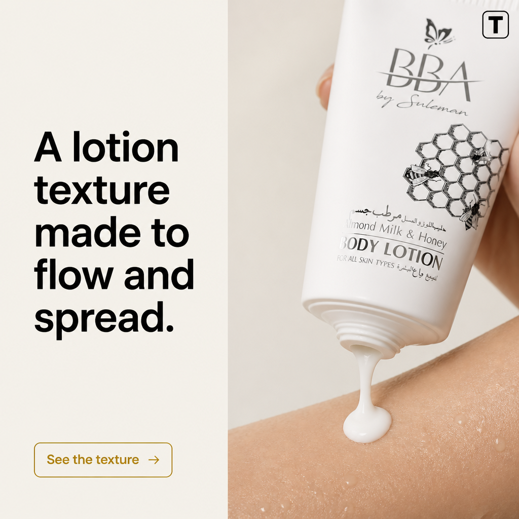 Almond Milk & Honey - BODY LOTION (for all skin types)