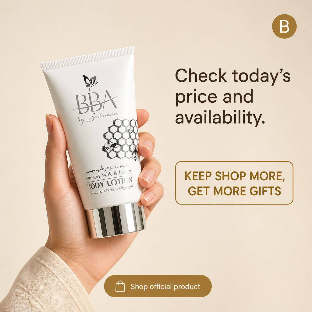 Almond Milk & Honey - BODY LOTION (for all skin types)