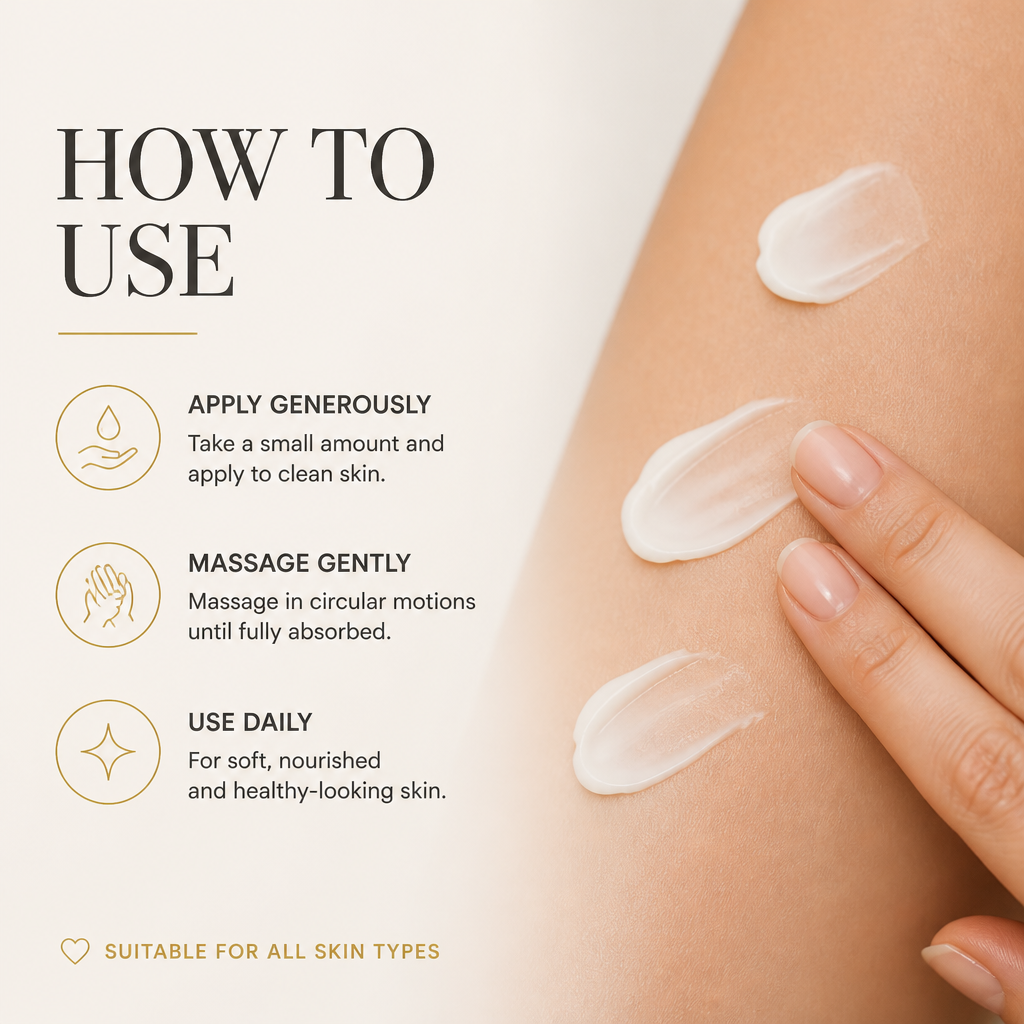 Almond Milk & Honey - BODY LOTION (for all skin types)