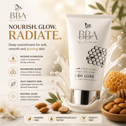 Almond Milk & Honey - BODY LOTION (for all skin types)