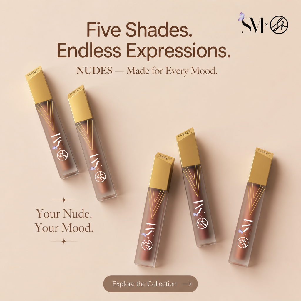 SM X SH Nudes 2x Wear Liquid Lipstick (Pack of 5)