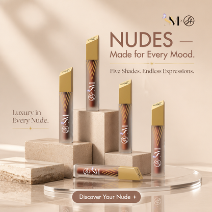SM X SH Nudes 2x Wear Liquid Lipstick (Pack of 5)