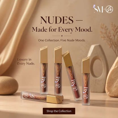 SM X SH Nudes 2x Wear Liquid Lipstick (Pack of 5)