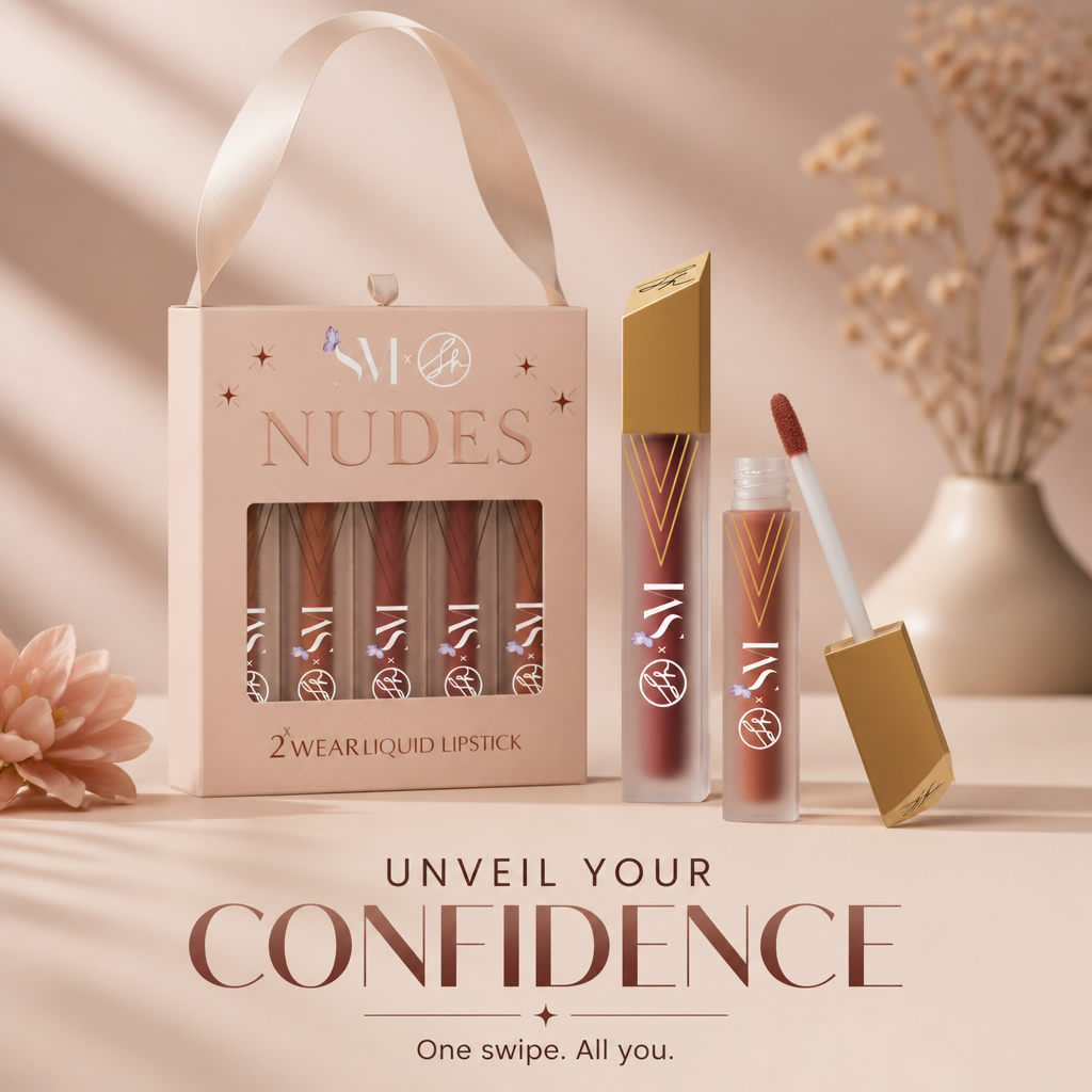 SM X SH Nudes 2x Wear Liquid Lipstick (Pack of 5)