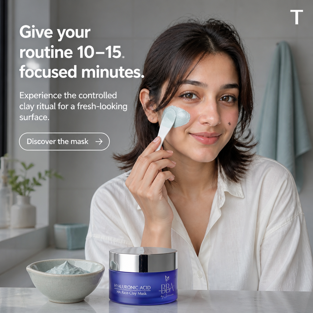 HYALURONIC ACID - HA Face-Clay Mask