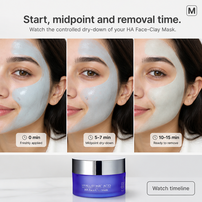 HYALURONIC ACID - HA Face-Clay Mask