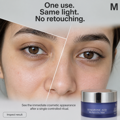 HYALURONIC ACID - HA Face-Clay Mask