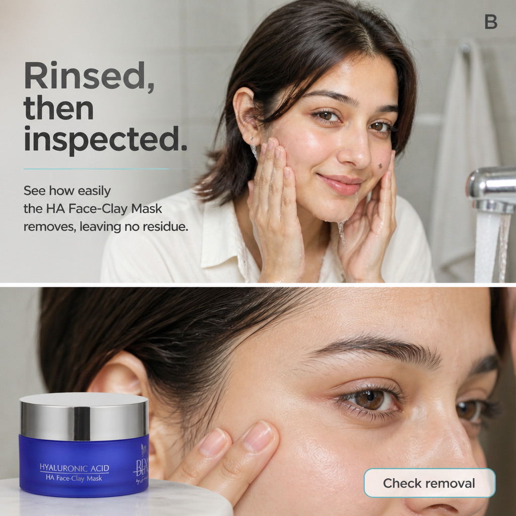HYALURONIC ACID - HA Face-Clay Mask