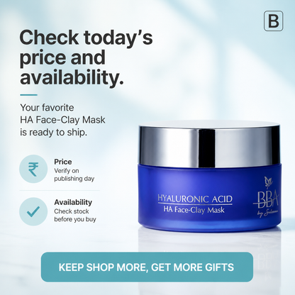 HYALURONIC ACID - HA Face-Clay Mask