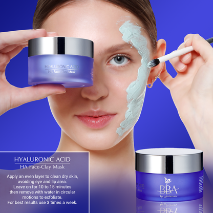 HYALURONIC ACID - HA Face-Clay Mask