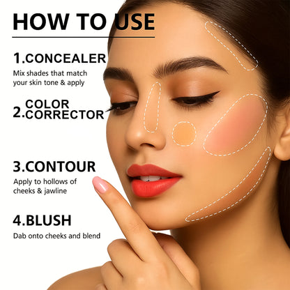 24K Gold & Roses Sculpt Palette