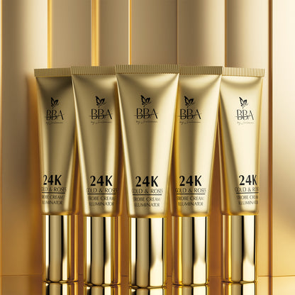 24K Gold & Roses Strobe Cream / illuminator